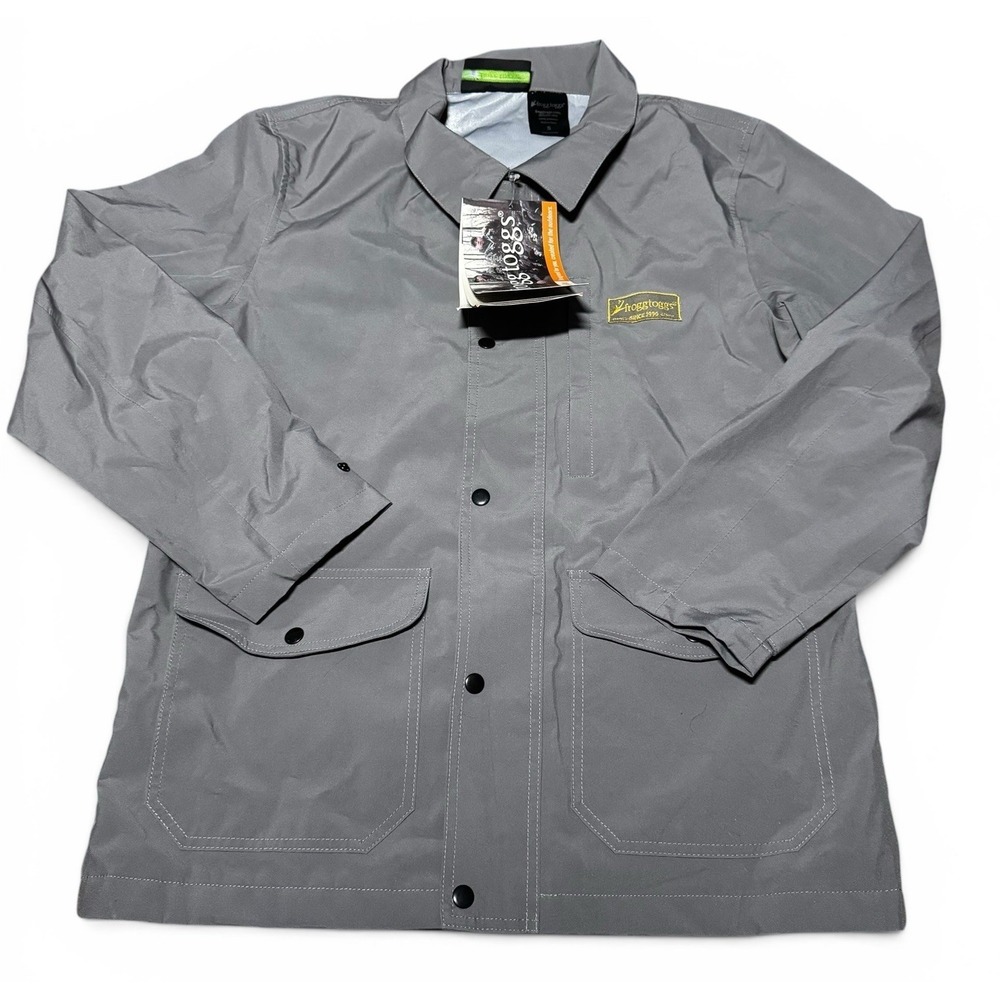 NWT Frogg Toggs Pilot Field Coat Gray Rain Jacket Men's Small